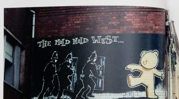 “The Mild Mild West”, Bristol — from Banksy Captured (pp.110–111).